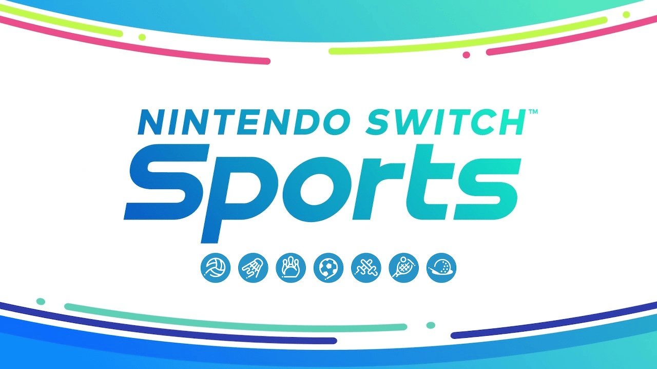 Screenshot of Nintendo Switch Sports title page.